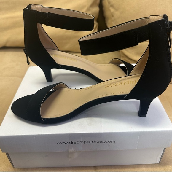 Dream Pairs Black Strappy Heels - Picture 8 of 9